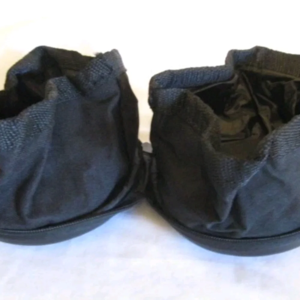 Genuine HD Harley Davidson Black Zippered Pouch 6
